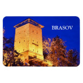 Brasov Black Tower Magnets Magneet (Horizontaal)