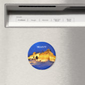 Brasov Fortress in Romania, Magnets Magneet (Insitu (Vaatwasser))