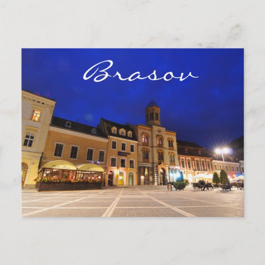 Brasov in Transsylvanië, Roemenië Briefkaart (Voorkant)