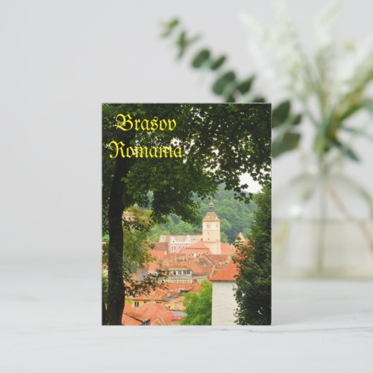 Brasov, Roemenië Briefkaart (Staand voorkant)