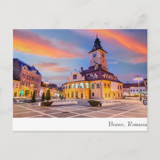 Brasov Roemenië Briefkaart (Voorkant)