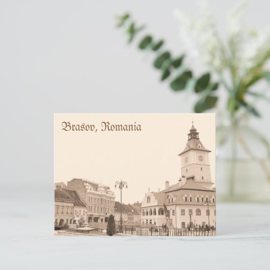 Brasov, Roemenië Briefkaart (Staand voorkant)