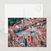 Brasov, Roemenië stadsgezicht, Briefkaart (Voorkant / Achterkant)