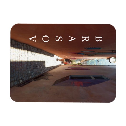 Brasov Rope Street uitzicht koelkastmagneet Magneet (Horizontaal)