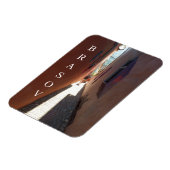 Brasov Rope Street uitzicht koelkastmagneet Magneet (Linkerzijde)