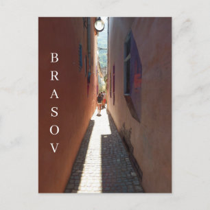 Brasov Sforii Straat ansichtkaart Briefkaart