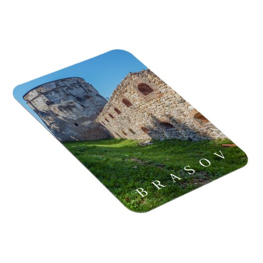 Brasov uitkijktoren uitzicht koelkastmagneet magneet (Rechterzijde)