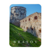 Brasov uitkijktoren uitzicht koelkastmagneet magneet (Verticaal)