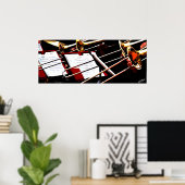 Brass Allure 1 Poster (Thuiskantoor)