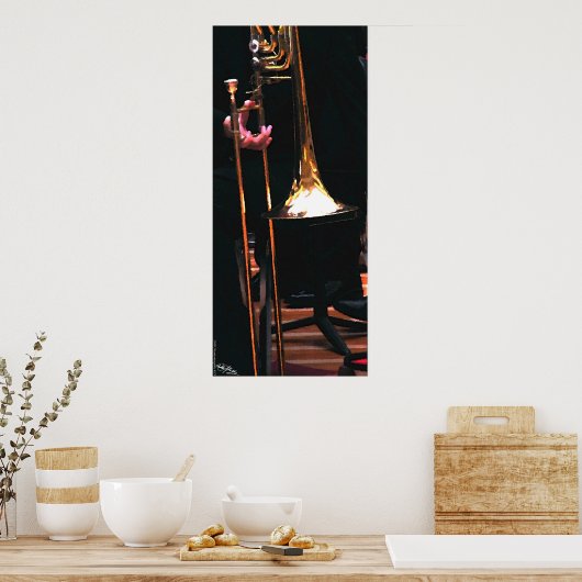 Brass Allure II Poster (Keuken)