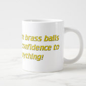 Brass Balls Grote Koffiekop (Rechts)