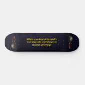 Brass Balls Persoonlijk Skateboard (Horizontaal)