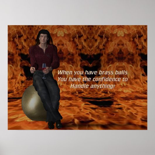 Brass Balls Poster (Voorkant)