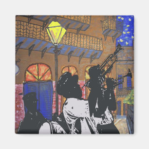 Brass Band at Pirates Alley Magneet