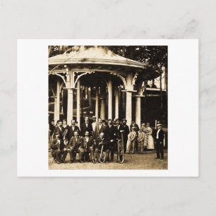 Brass Band at Saratoga Springs, New York ca. 1860 Briefkaart