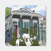 Brass Band bij Marigny Magneet (Voorkant)