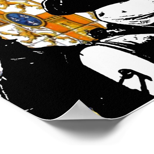 Brass Band Bourbon St Tegel Mural Poster (Hoek)