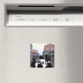 Brass Band French Quarter New Orleans Magneet (Insitu (Vaatwasser))