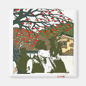 Brass Band in Japan House Magneet (Voorkant)