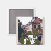 Brass Band in Napoleon House Magneet (Voorkant / Achterkant)