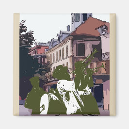 Brass Band in Napoleon House Magneet