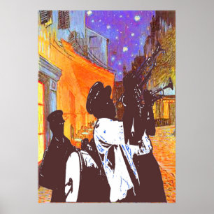 Brass Band, Nachtkoffie Poster
