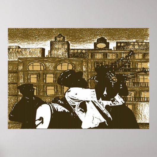 Brass Band, New Orleans Poster (Voorkant)