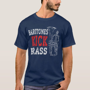 Brass Baritone Euphonium Marching Band Gift Shirt