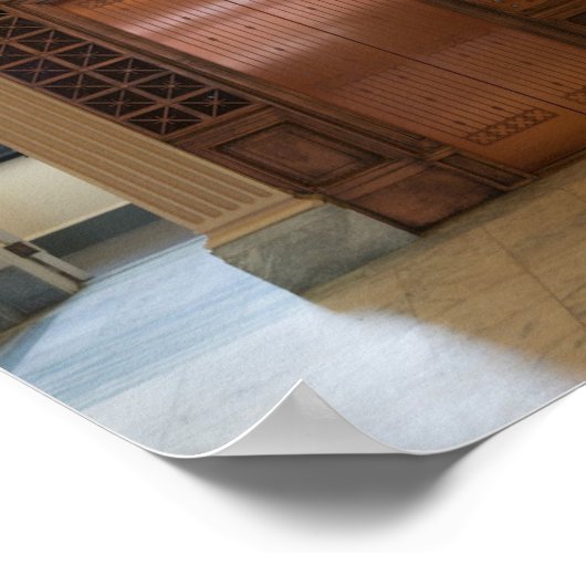 Brass Cage-lift Poster (Hoek)