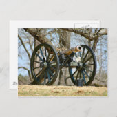 Brass Cannon Briefkaart (Voorkant / Achterkant)