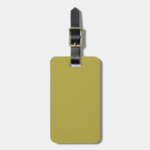 Brass Classic gekleurd Bagagelabel (Voorkant verticaal)