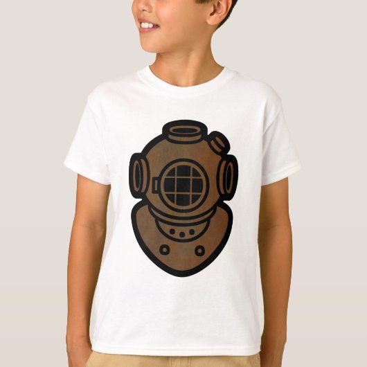 Brass Diving Helmet T-shirt (Voorkant)