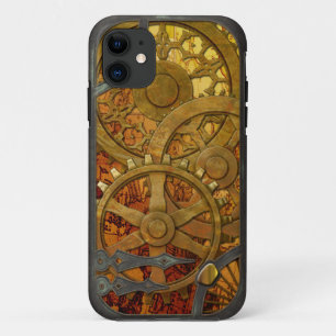 Brass en Bronze Steampunk iPhone 5 Case-Mate iPhone Case