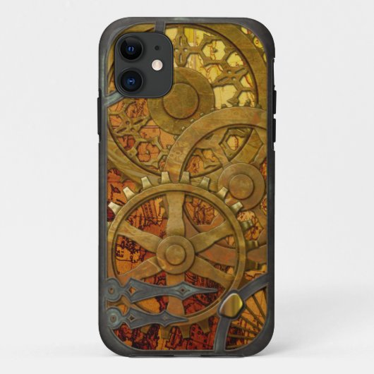 Brass en Bronze Steampunk iPhone 5 Case-Mate iPhone Case (Achterkant)