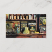 Brass Funnel en Spices Visitekaartje (Achterkant)