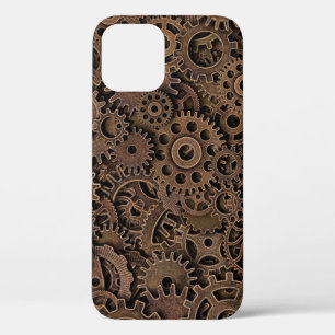 Brass Gears Top Uitzicht Case-Mate iPhone Case