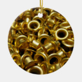 Brass Grommets Tree Ornament (Voorkant)