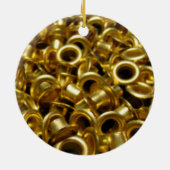 Brass Grommets Tree Ornament (Achterkant)