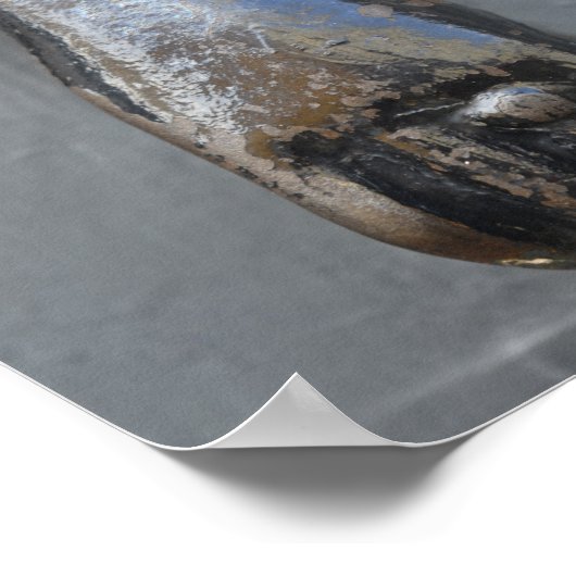 Brass hand klopper poster (Hoek)