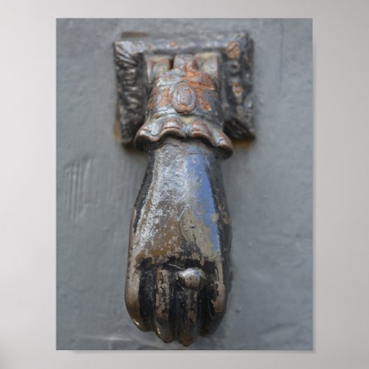 Brass hand klopper poster (Voorkant)