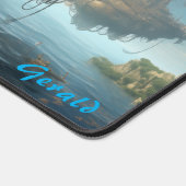 Brass Haven Steampunk Castle Fantasy Bureaumat (Hoek)