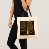 Brass Horn Canvas tas (Voorkant (product))