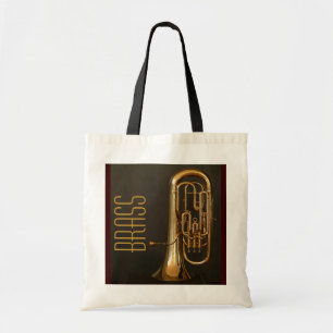 Brass Horn Canvas tas