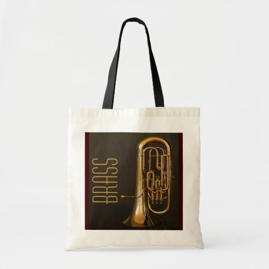 Brass Horn Canvas tas (Voorkant)