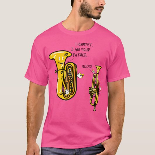 Brass Horn Marching Band - Euphonium - Funny Brass T-shirt (Voorkant)