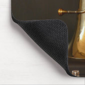 Brass Horn Mousepad Muismat (Hoek)