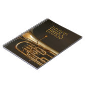 Brass Horn Notitieboek (Linkerzijde)
