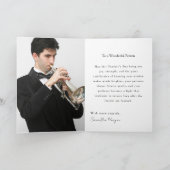 Brass Instrument Teacher's Day Greeting Kaart (Binnen)