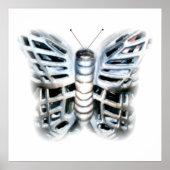 Brass Iron Butterfly Poster (Voorkant)