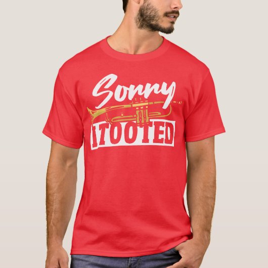 Brass Jazz Marching Jazz Band Sorry Iooted family T-shirt (Voorkant)